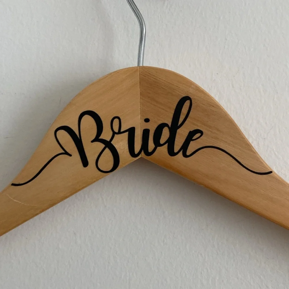 Bride hanger wood